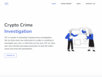 cryptocrimeinvestigation.com Webseite Vorschau