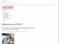hego-coilprocessing.com Webseite Vorschau