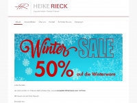 heike-rieck.de Webseite Vorschau