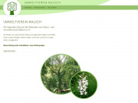 umweltverein-malsch.de Webseite Vorschau