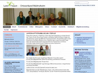 landfrauen-malmsheim.de Webseite Vorschau