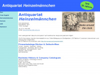 heinzelmannbuch.de Webseite Vorschau