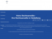 heinz-rae.de Webseite Vorschau