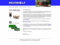 modellbahn.heisswolf.net Webseite Vorschau