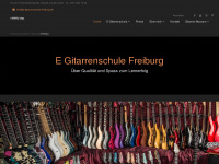 e-gitarrenschule-freiburg.de Webseite Vorschau