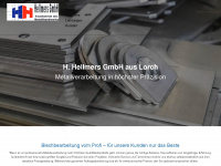 hellmers-metall.de Webseite Vorschau