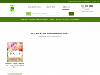 palaceflorists.com Webseite Vorschau