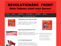 revolutionaere-front.de Webseite Vorschau