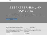 bestatter-innung-hamburg.de Webseite Vorschau