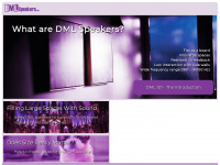 dmlspeakers.com Webseite Vorschau