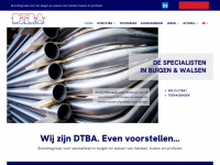 dtba.nl Webseite Vorschau