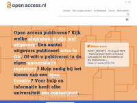 openaccess.nl Webseite Vorschau