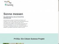 pv2go.org Webseite Vorschau