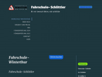 fahrschule-schlittler.ch Webseite Vorschau