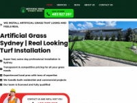 artificialgrasssydneypros.com.au Webseite Vorschau