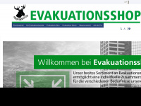 evakuationsshop.ch Webseite Vorschau