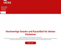 lecky.ch Webseite Vorschau