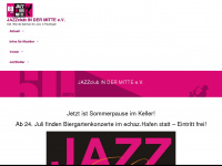 jazzindermitte.de Webseite Vorschau