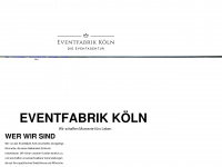 eventfabrik-koeln.de Webseite Vorschau