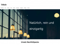 ursalz.com Webseite Vorschau