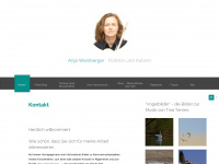 anja-weinberger-floetistin-autorin.de Webseite Vorschau