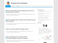 bodygroomer-ratgeber.de Webseite Vorschau