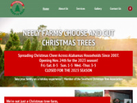 neelyfarmschristmastrees.com Webseite Vorschau