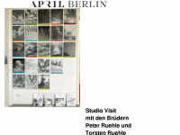 april-berlin.de Webseite Vorschau