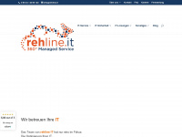 rehline.it Webseite Vorschau