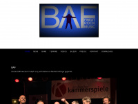 baf-music.de Webseite Vorschau