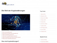 krypto-welt.ch Webseite Vorschau