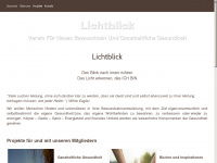 lichtblick-verein.at Webseite Vorschau