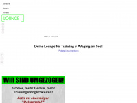 lounge4fitness-waging.de Webseite Vorschau