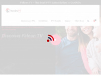 falcontv.ca Webseite Vorschau