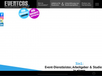 eventcos.de Webseite Vorschau