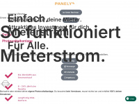 panely.de Webseite Vorschau