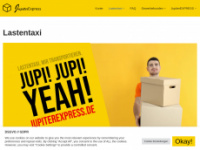 jupiterexpress.de Webseite Vorschau