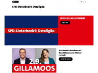 spd-oal.de Webseite Vorschau