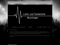 licht-tontechnik-munninger.de Webseite Vorschau