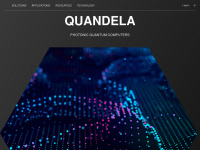 quandela.com Webseite Vorschau