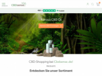 cbdsense.de Webseite Vorschau