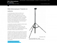 mat-telescopique-trepied.fr Webseite Vorschau