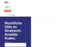 strafrechtinfo24.de Webseite Vorschau