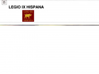 legio-ix-hispana.de Webseite Vorschau