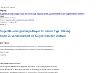 feststoffspeicher-hoyer.de Webseite Vorschau