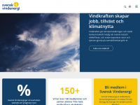 svenskvindenergi.org Webseite Vorschau