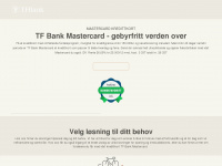 tfbank.no Webseite Vorschau