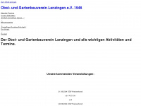 ogv-lanzingen.com Webseite Vorschau