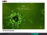 mbs-clean.de Webseite Vorschau