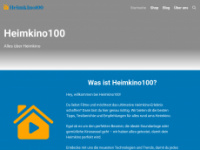 heimkino100.de Webseite Vorschau